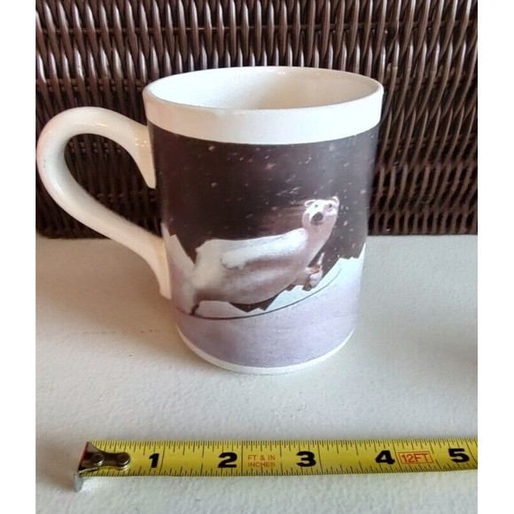 Coca Cola Other - Coca Cola Polar Bear Coffee Mug Skiing Tea Cup Gibson 1996